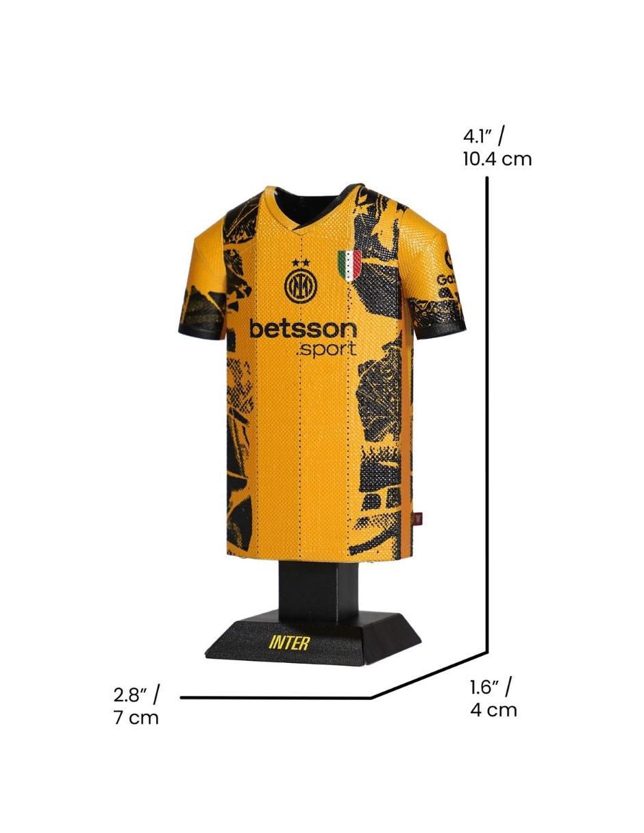 Figura de playera Inter Milan 3er Uniforme 2024/25 de acero inoxidable 4