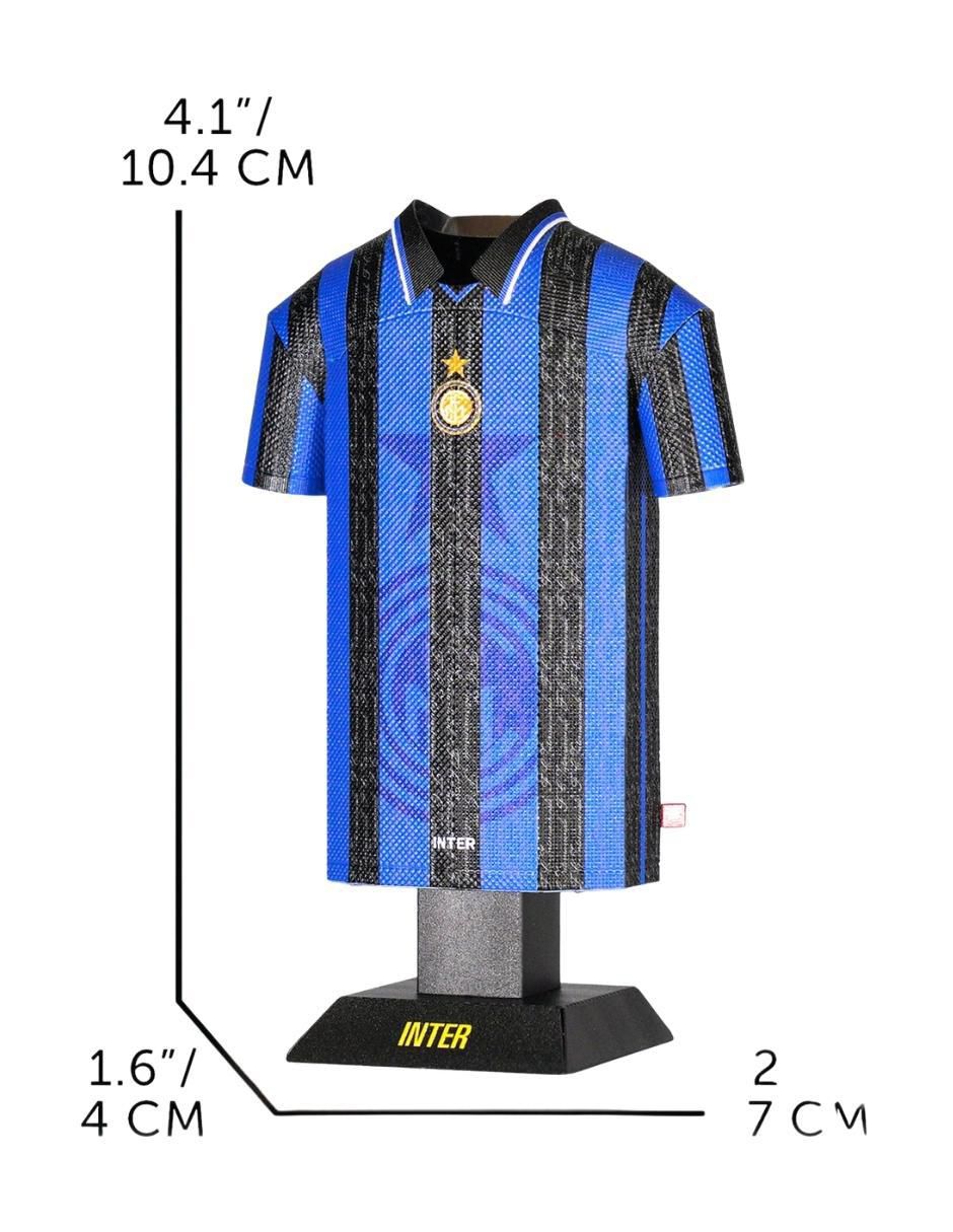 Figura de playera Inter Milan Retro 1997/98 Local de acero inoxidable 4