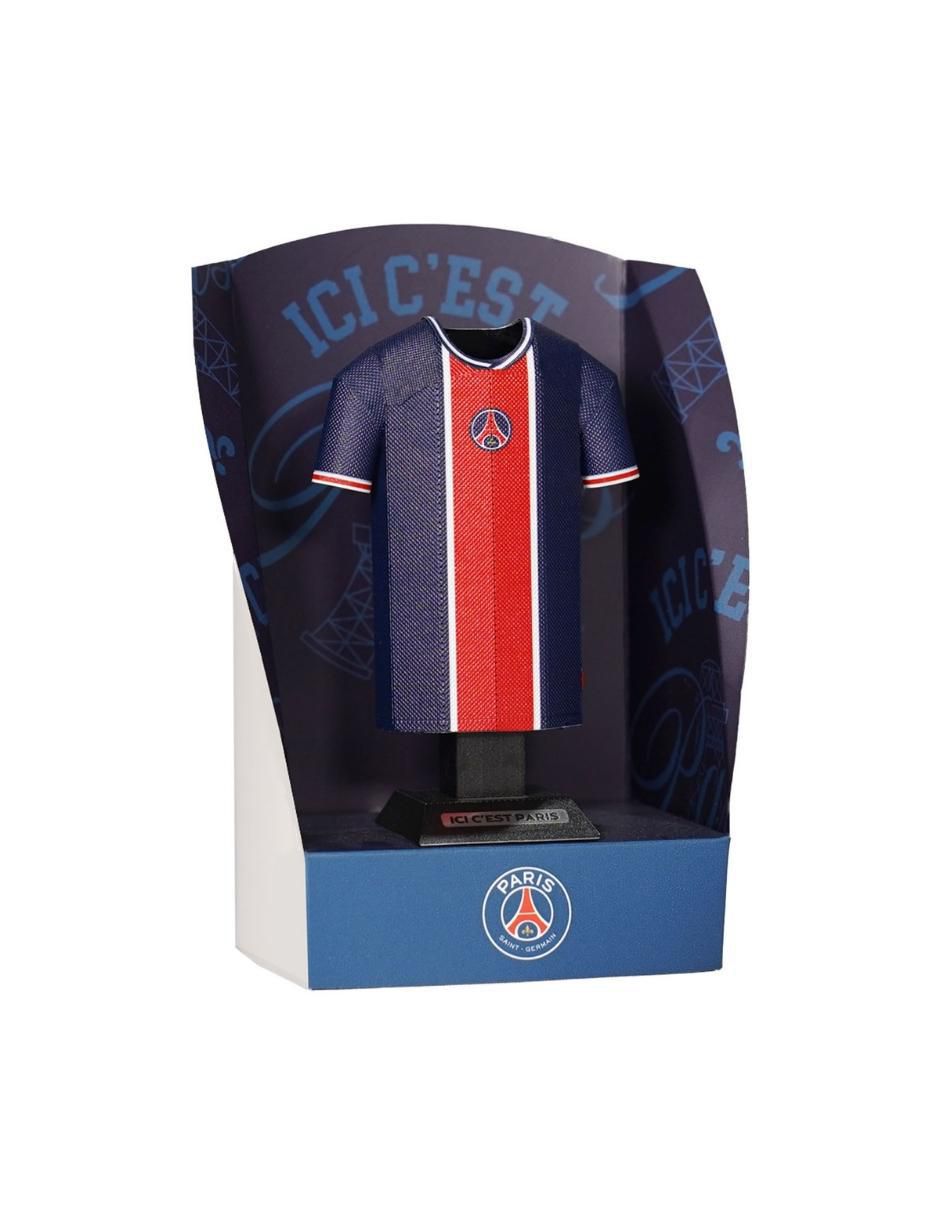 Figura de playera Paris SG Liga Francia Local Retro 1974 de acero inoxidable 3