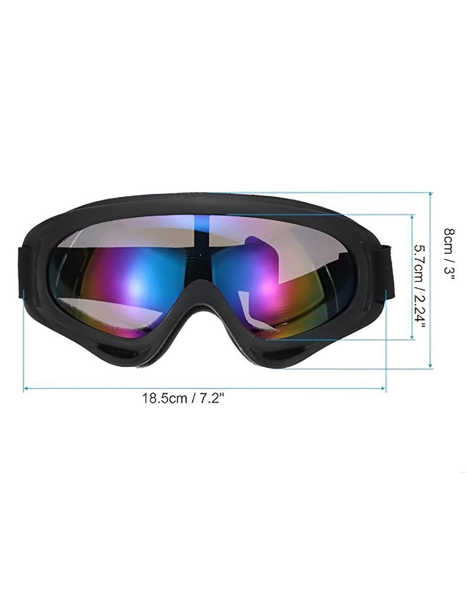 Goggle táctico visor para montañismo de mujer 4