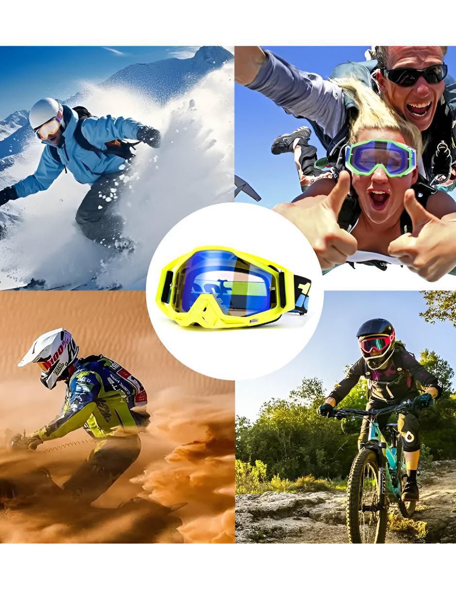 Goggle táctico visor para montañismo unisex 2