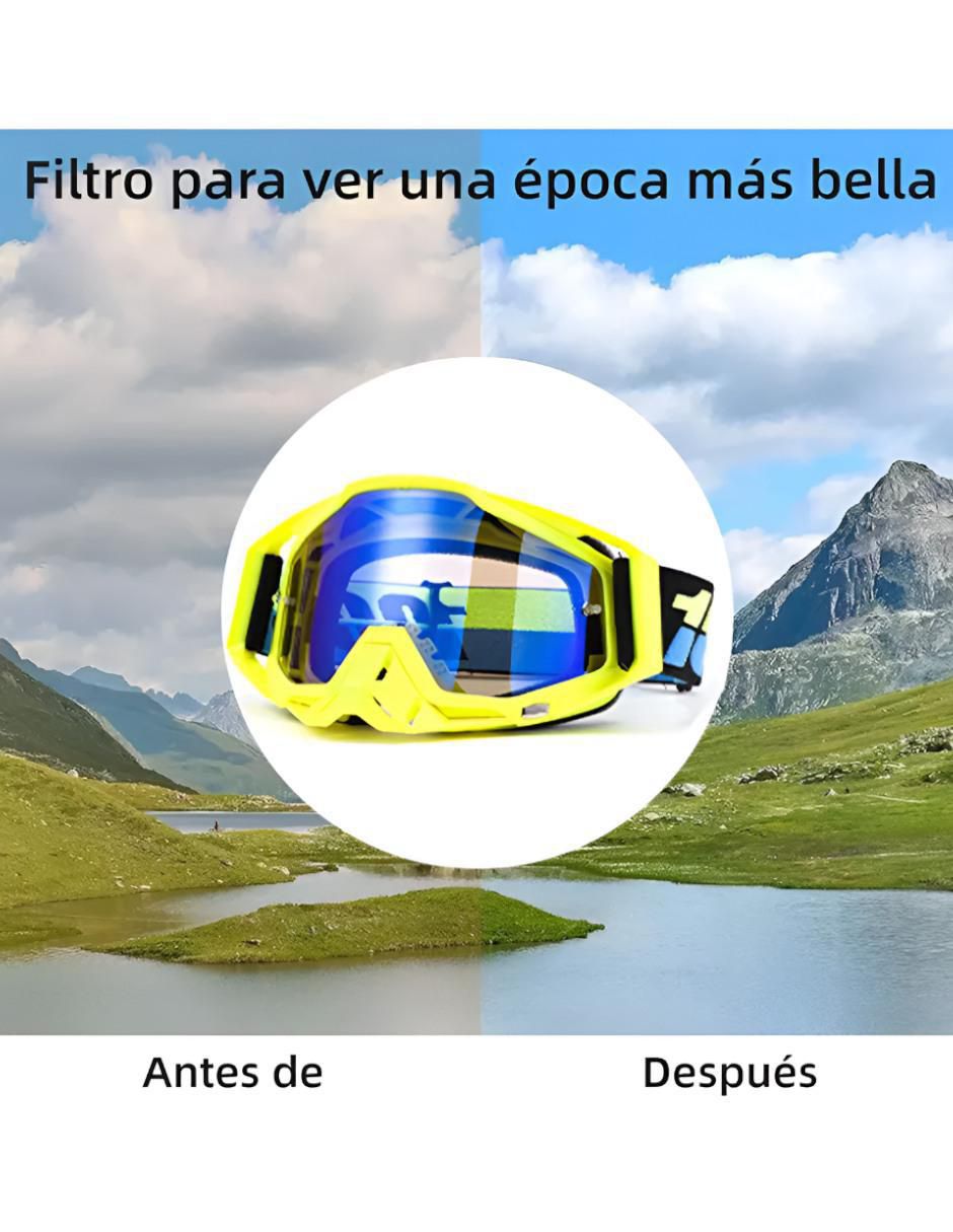 Goggle táctico visor para montañismo unisex 3