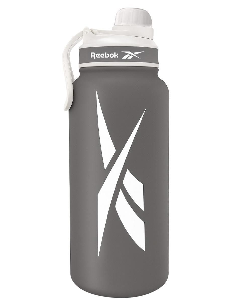 Termo de acero inoxidable Reebok Athletic con tapa flip top 1.2 L