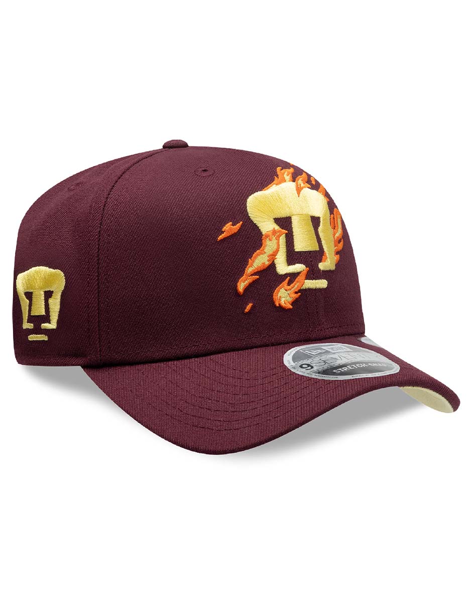 Gorra visera curva snapback para fútbol Pumas Pumas de la UNAM unisex 2