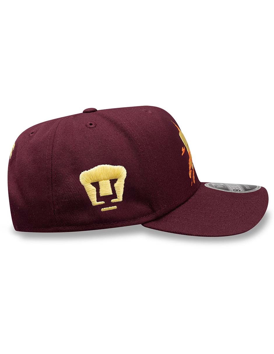 Gorra visera curva snapback para fútbol Pumas Pumas de la UNAM unisex 7
