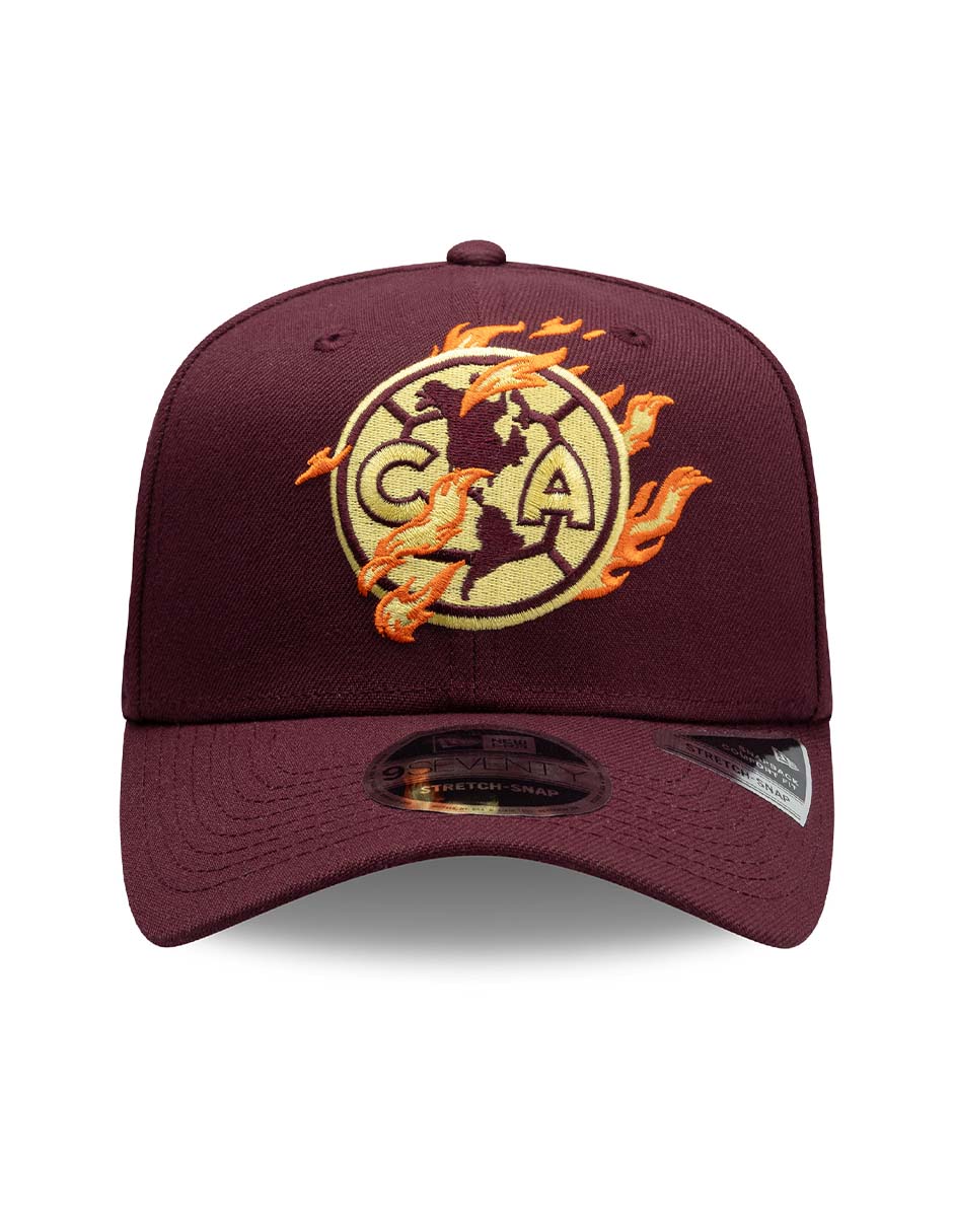 Gorra visera curva snapback para fútbol América Club América unisex 4