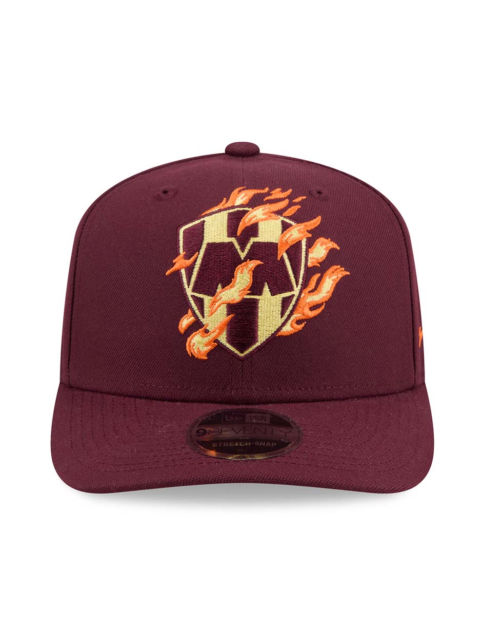 Gorra visera curva snapback para fútbol Rayados de Monterrey unisex 4