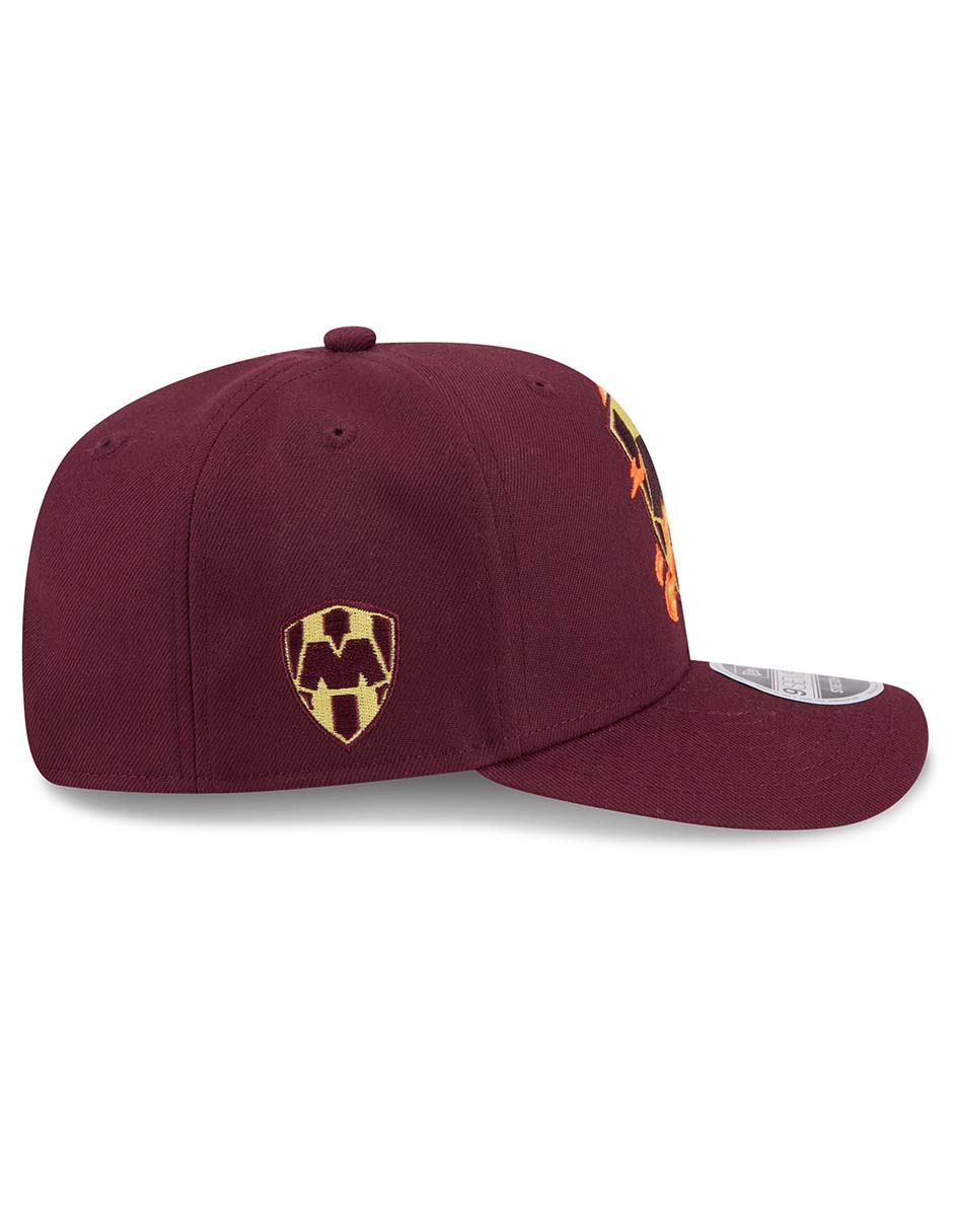 Gorra visera curva snapback para fútbol Rayados de Monterrey unisex 7