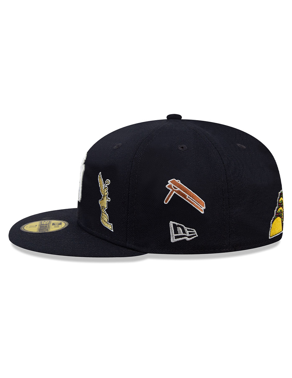 Gorra visera plana cerrada para béisbol City Element New York Yankees para adulto 4