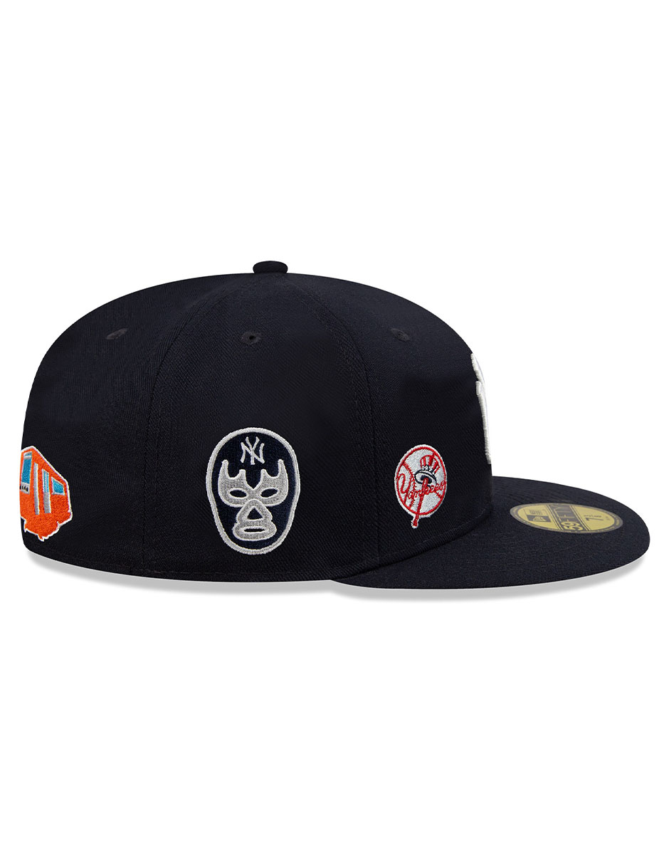 Gorra visera plana cerrada para béisbol City Element New York Yankees para adulto 6