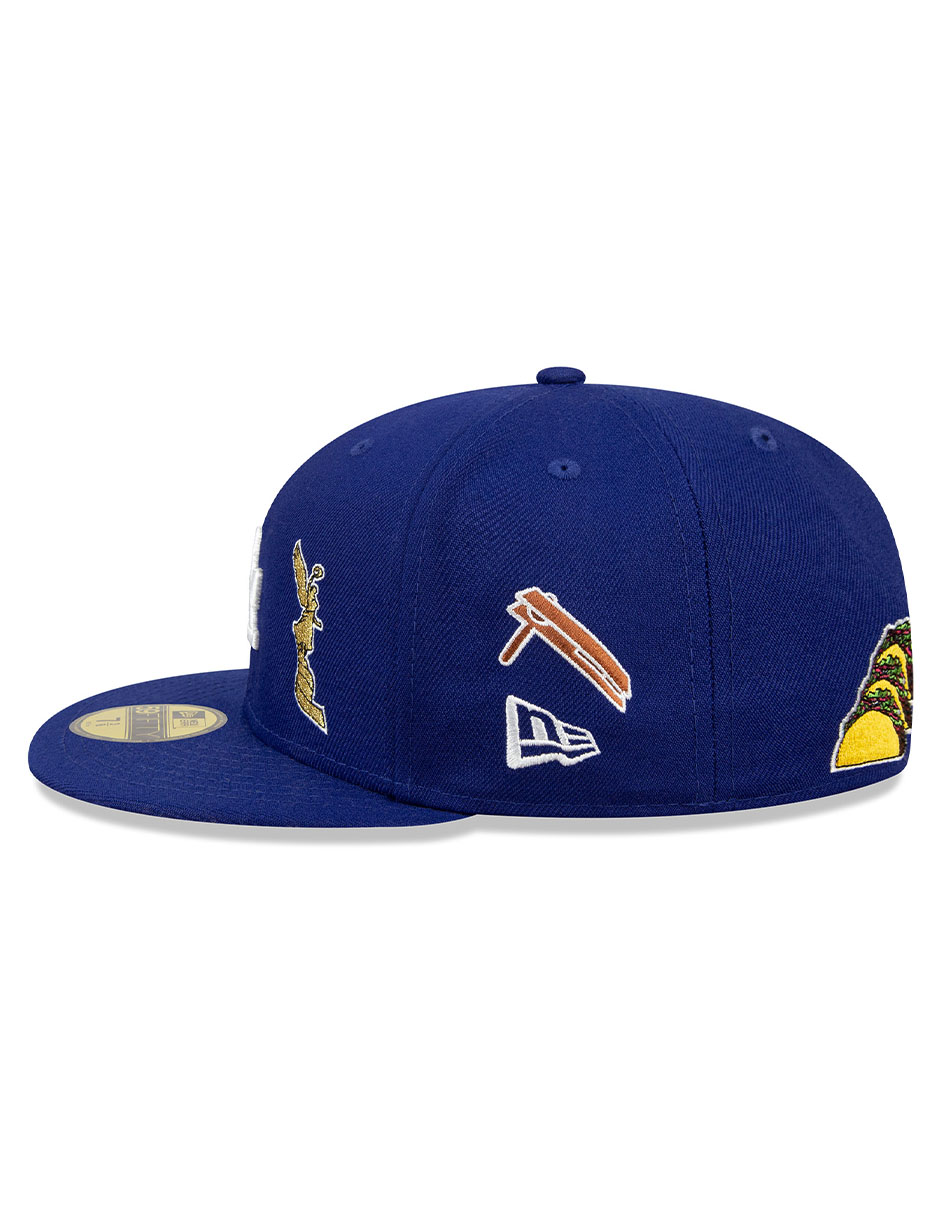Gorra visera plana cerrada para béisbol City Element MLB Los Angeles Dodgers unisex 4