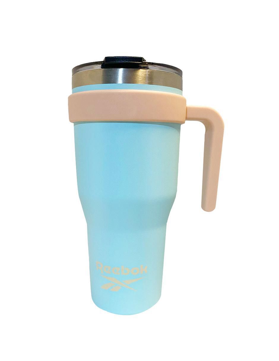 Termo de acero inoxidable con tapa a presión 1.2 L