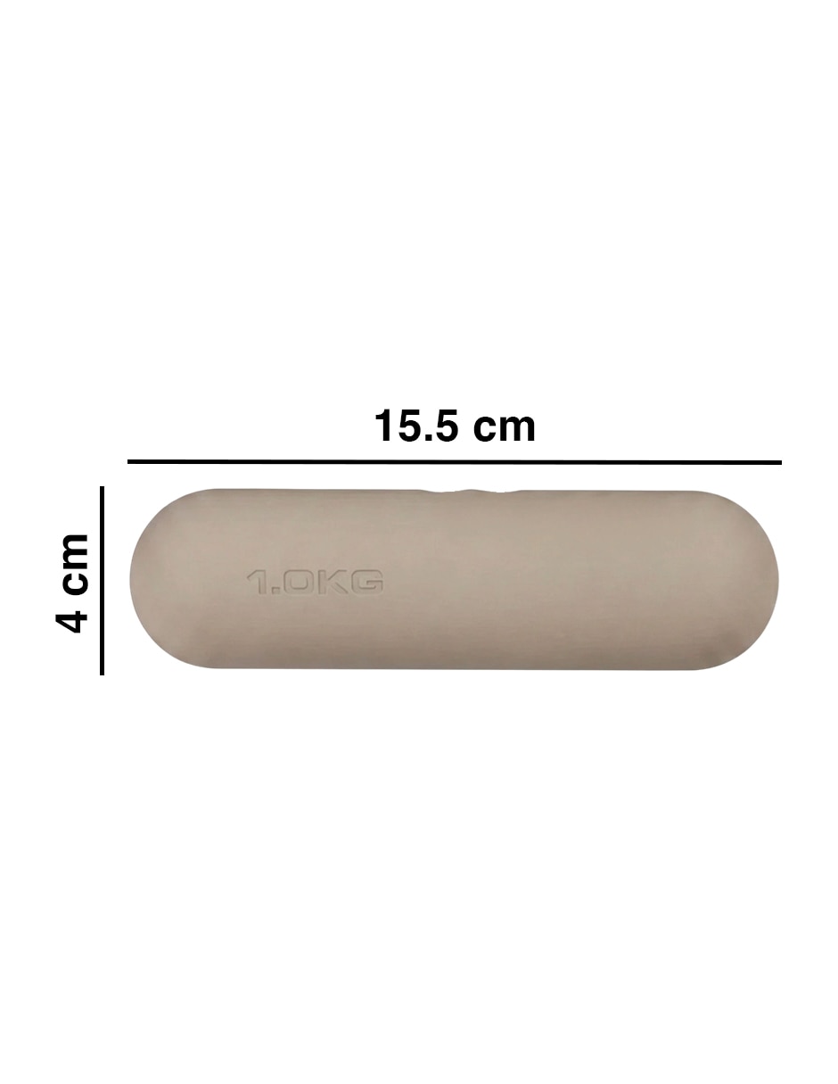 Mancuernas de peso fijo 1 kg 2 piezas 5