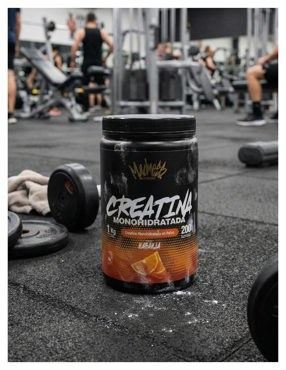 Creatina monohidratada sabor naranja de 1 kg 3