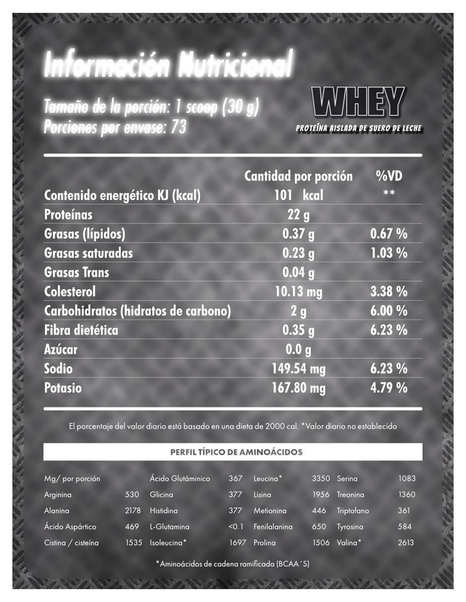 Whey Protein con proteína de suero de leche sabor moka de 3 kg 5