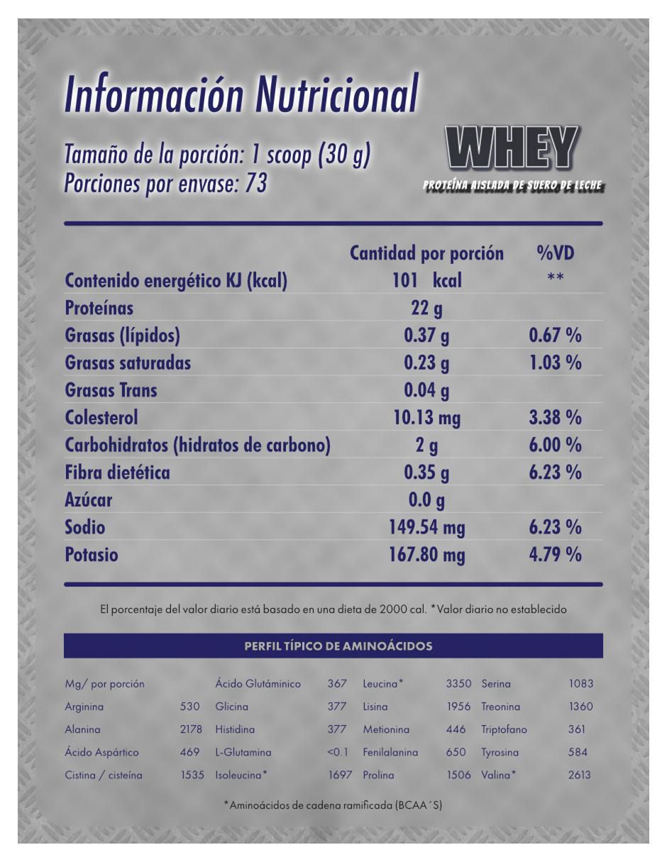 Whey protein con proteína de suero de leche sabor chocolate de 3 kg 5