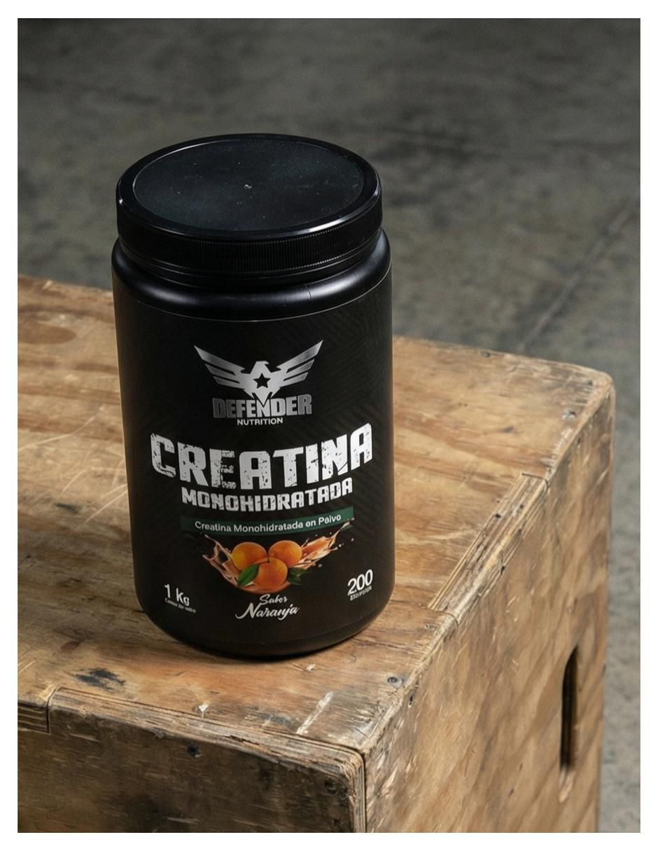 Creatina monohidratada sabor naranja de 1 kg 3