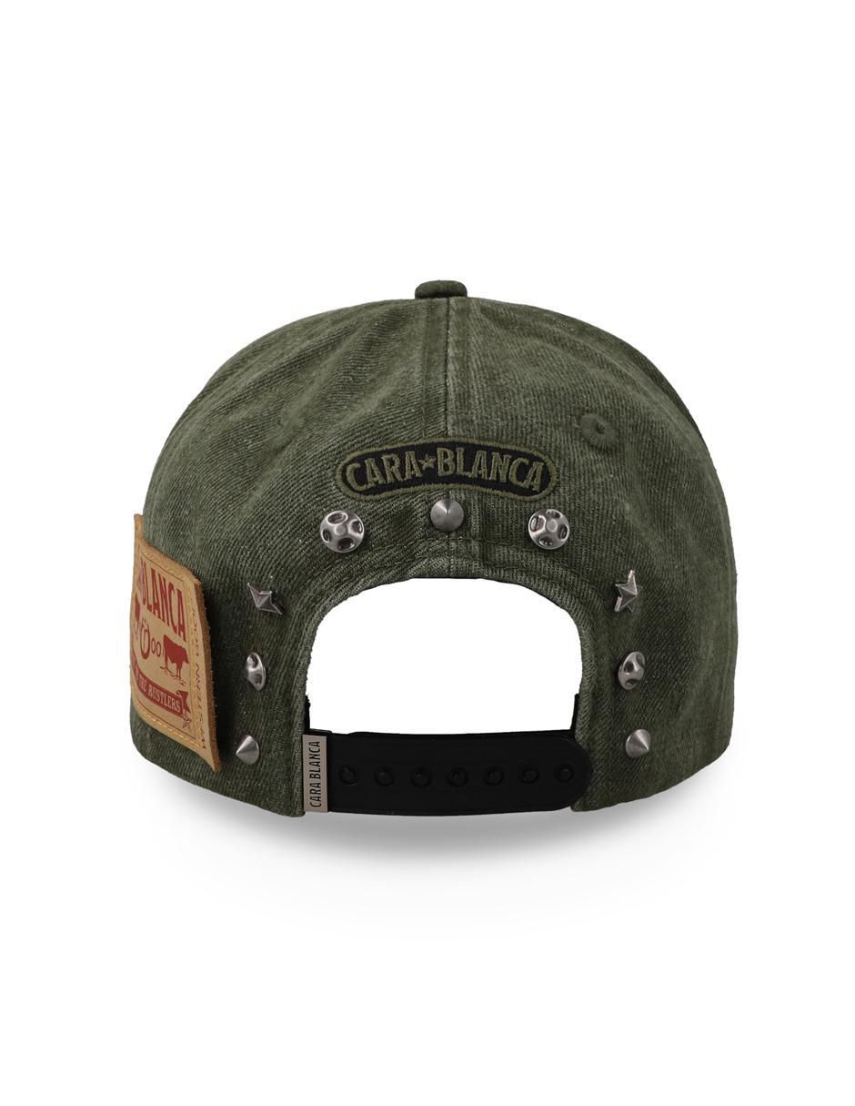 Gorra visera curva snapback Cowboy adulto 2