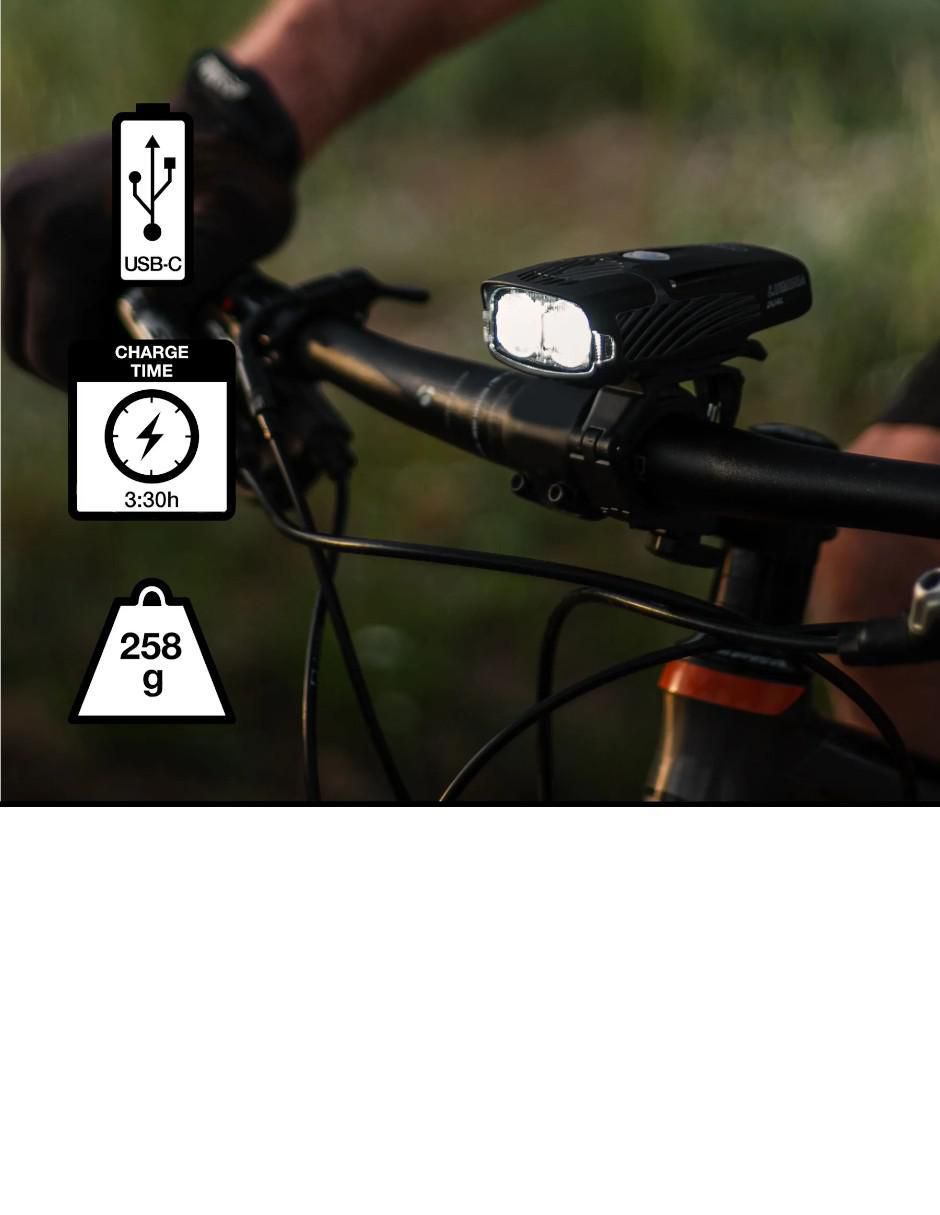 Lámpara delantera para bicicleta 3