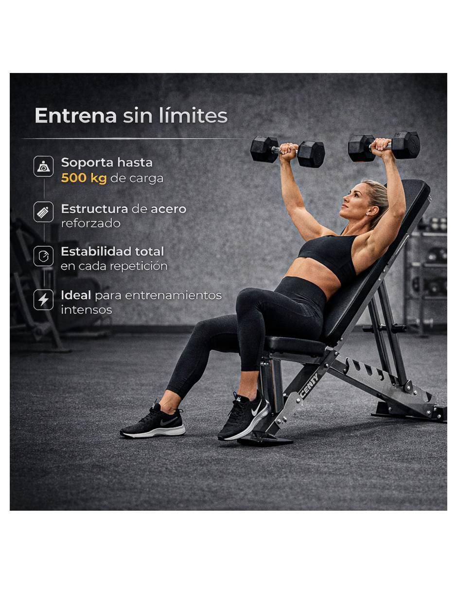 Banco para entrenamiento Mkz-Bancoinclgym 5