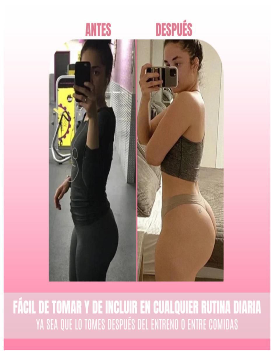 Creatinegluteo grande for women con creatina + vitaminas y aminoácidos de 30 cápsulas 8