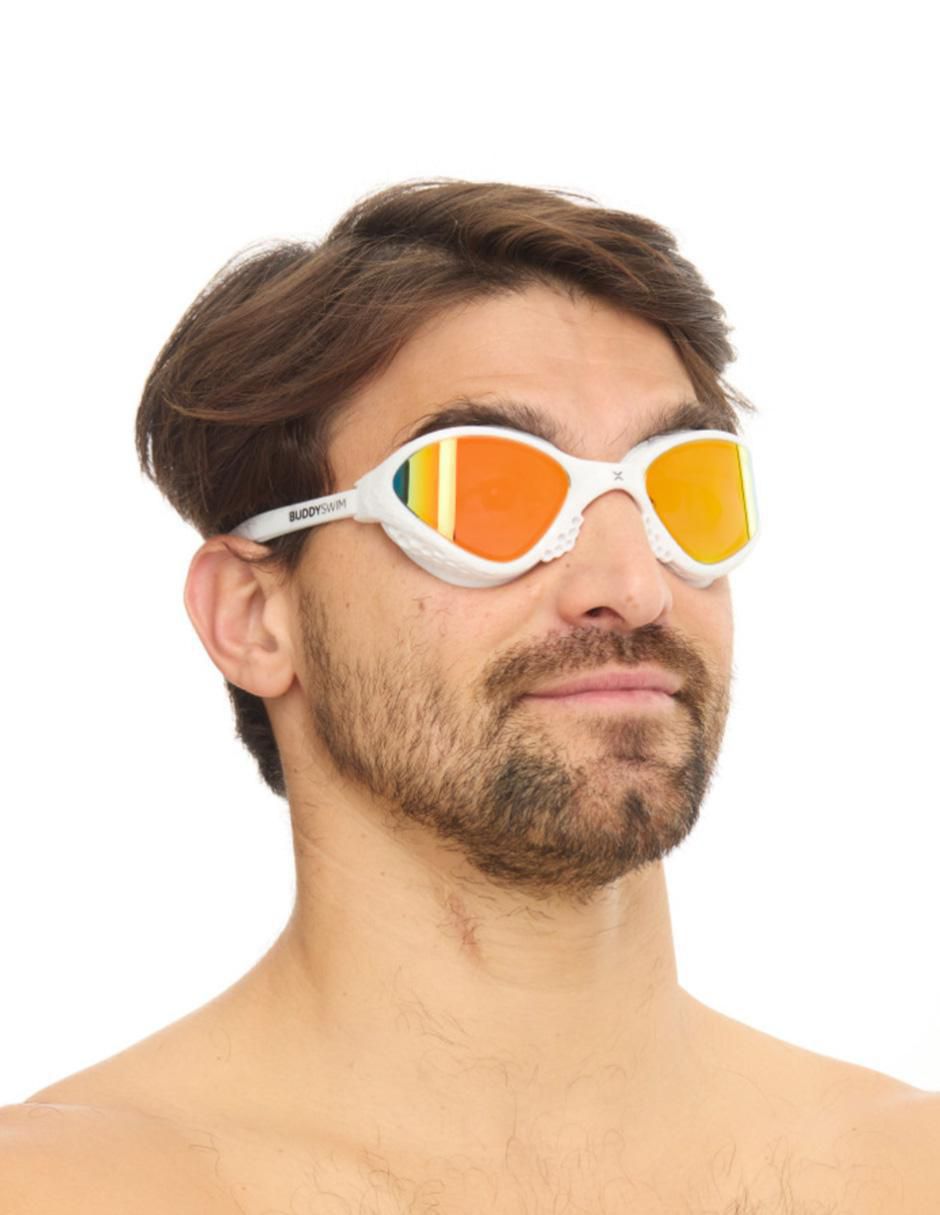 Goggles espejo y polarizadas buddyswim "para" natación