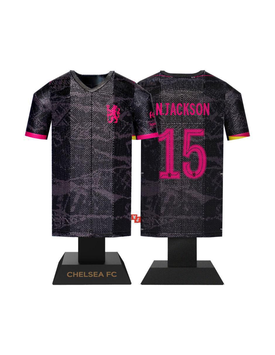 Figura de playera Chelsea tercer uniforme 2024/25 2