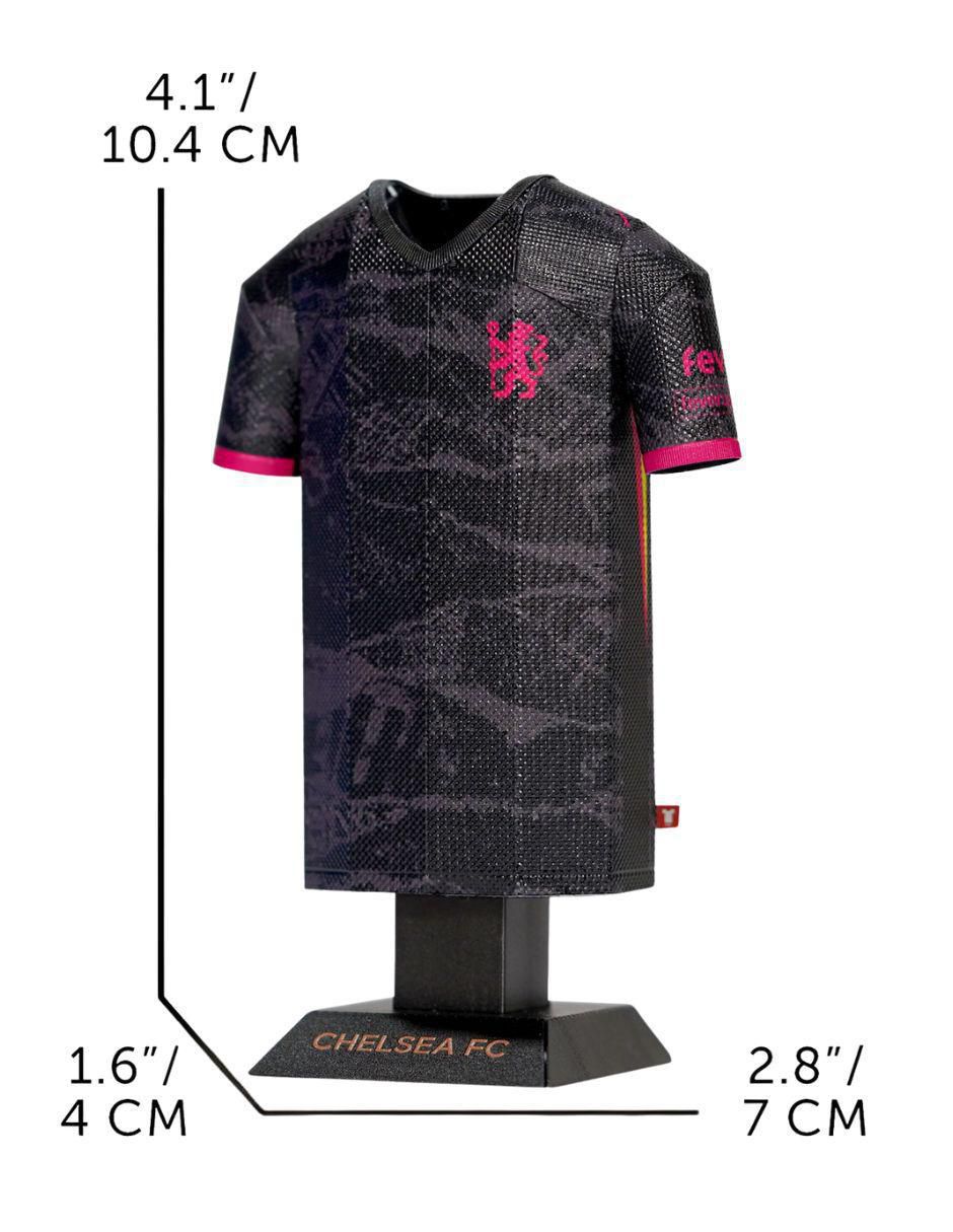 Figura de playera Chelsea tercer uniforme 2024/25 4