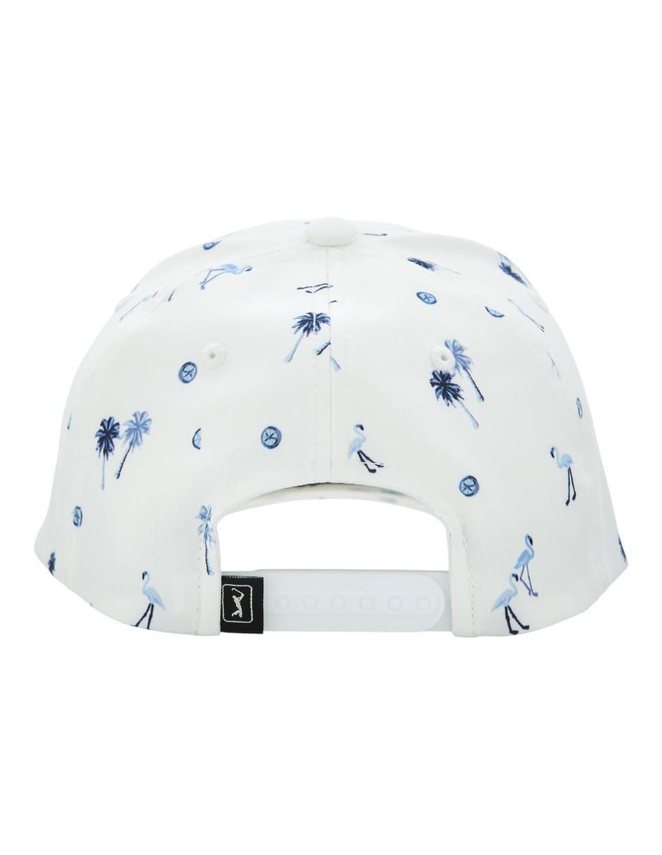 Gorra con visera curva para golf Print Flamingo unisex 2