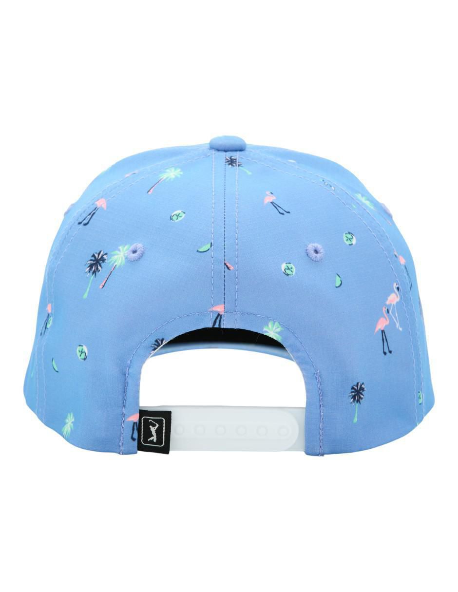 Gorra con visera curva "para" golf pga print flamingo no aplica sin equipo "para" unisex