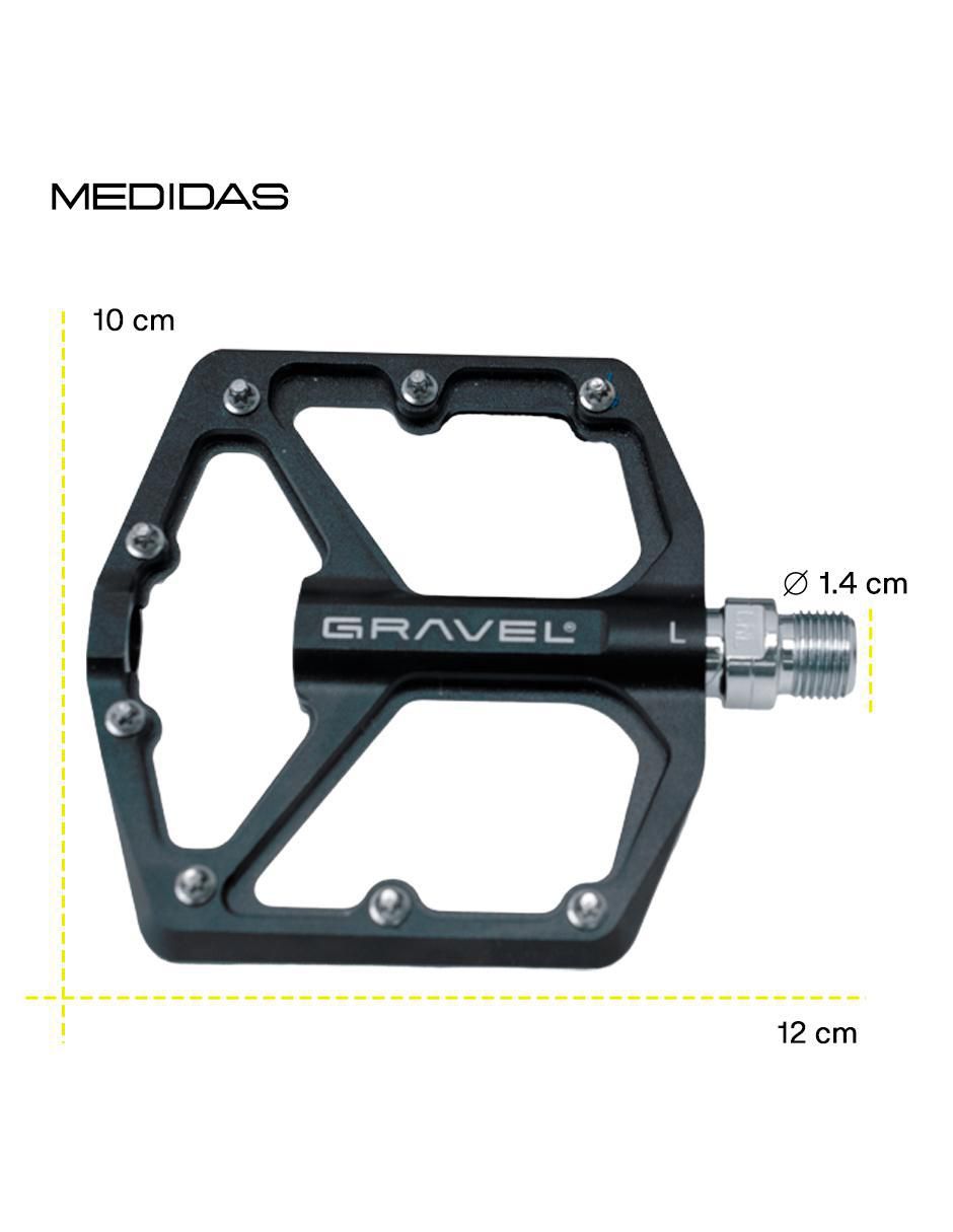 Pedales para bicicleta Aluminio 6