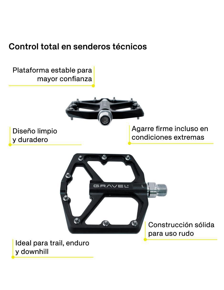Pedales para bicicleta Aluminio 3