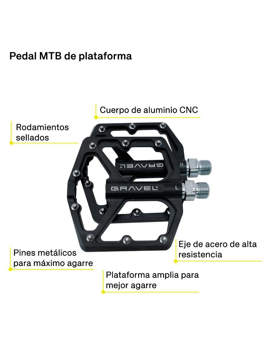 Pedales para bicicleta Aluminio 4
