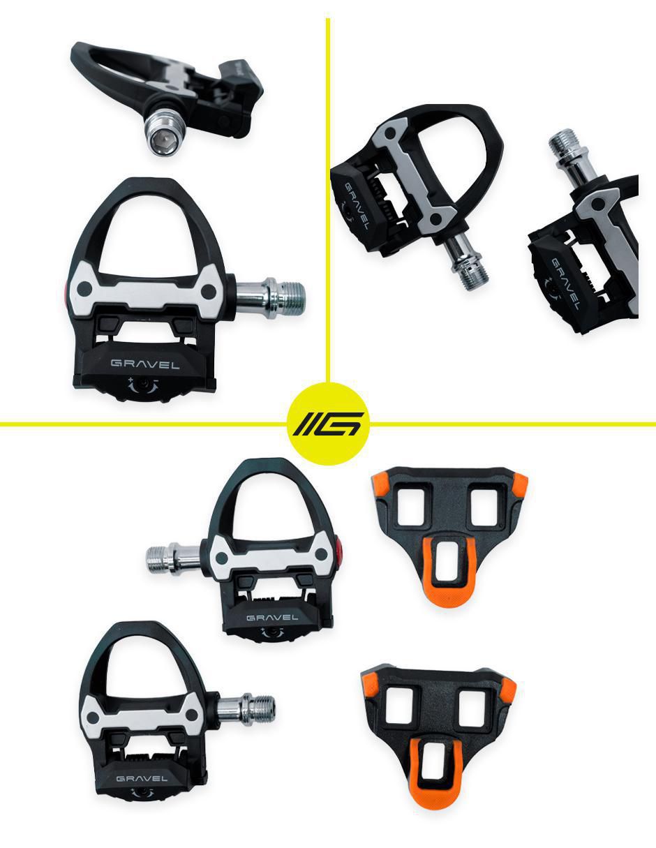 Pedales para bicicleta De ruta 2