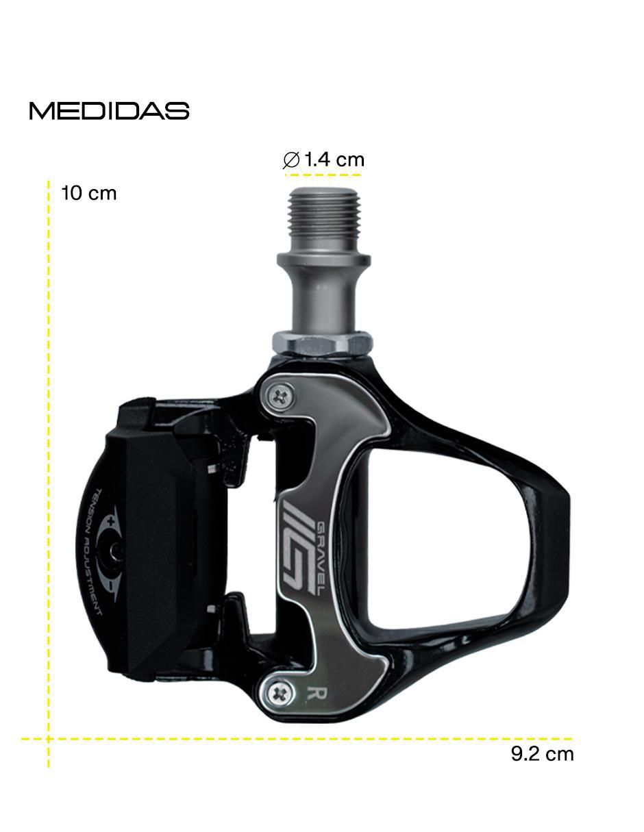 "pedales para bicicleta" de ruta gravel