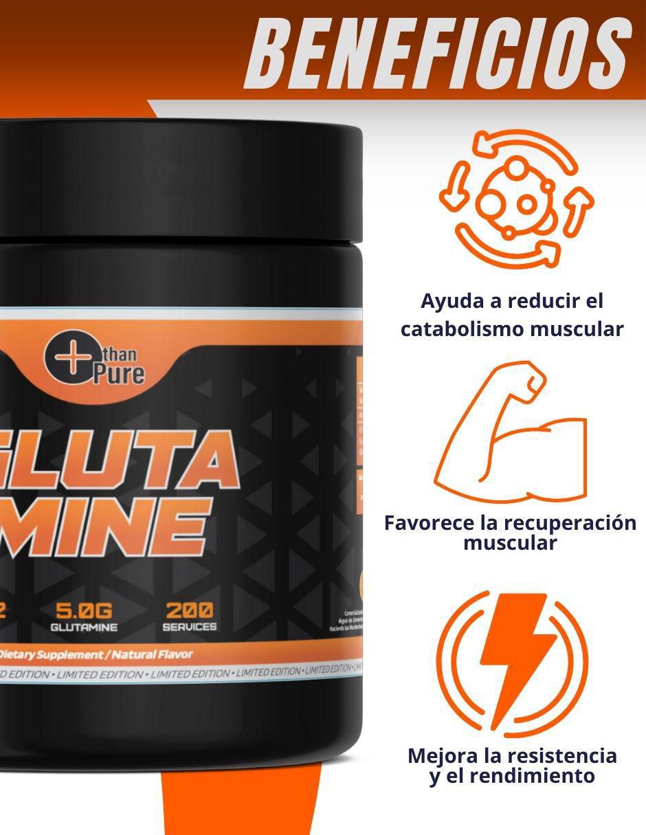 Kit de suplementos alimenticios Whey Protein + Glutamina + Creatina Monohidratada 6