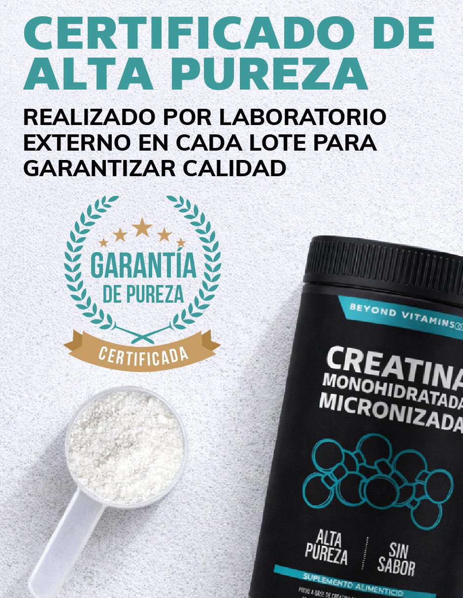 Creatina Monohidratada Micronizada de 300 g 2