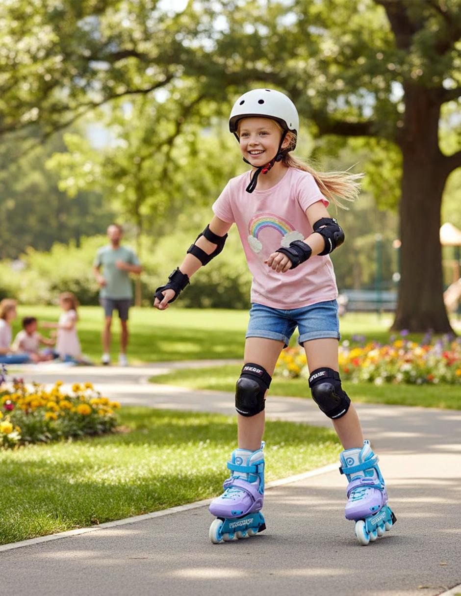 Patines en línea Ajustable Freeskate/Slalom unisex 4