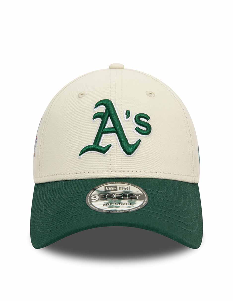 Gorra visera curva correa ajustable para béisbol Mlb 2tone Sp Mlb Oakland Athletics unisex 4