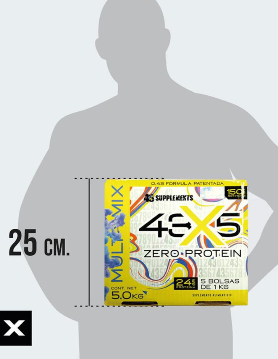Proteína 43 zero hidrolizada de 5 kg 3