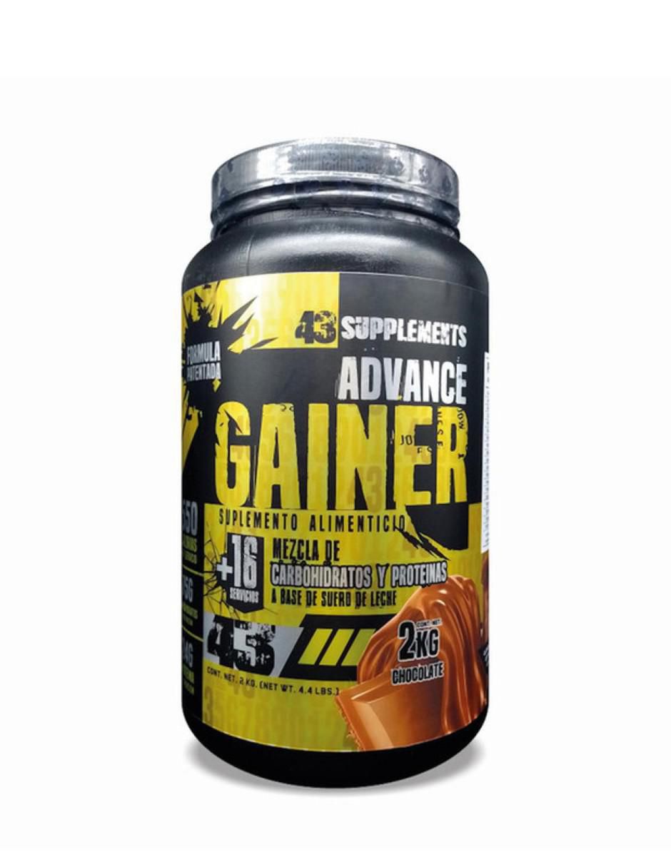 Proteína advance gainer ganador de masa sabor chocolate de 2 kg