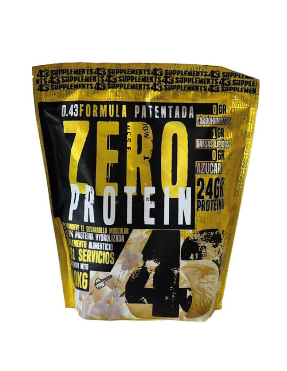 Proteína hidrolizada zero sabor vainilla de 1 kg