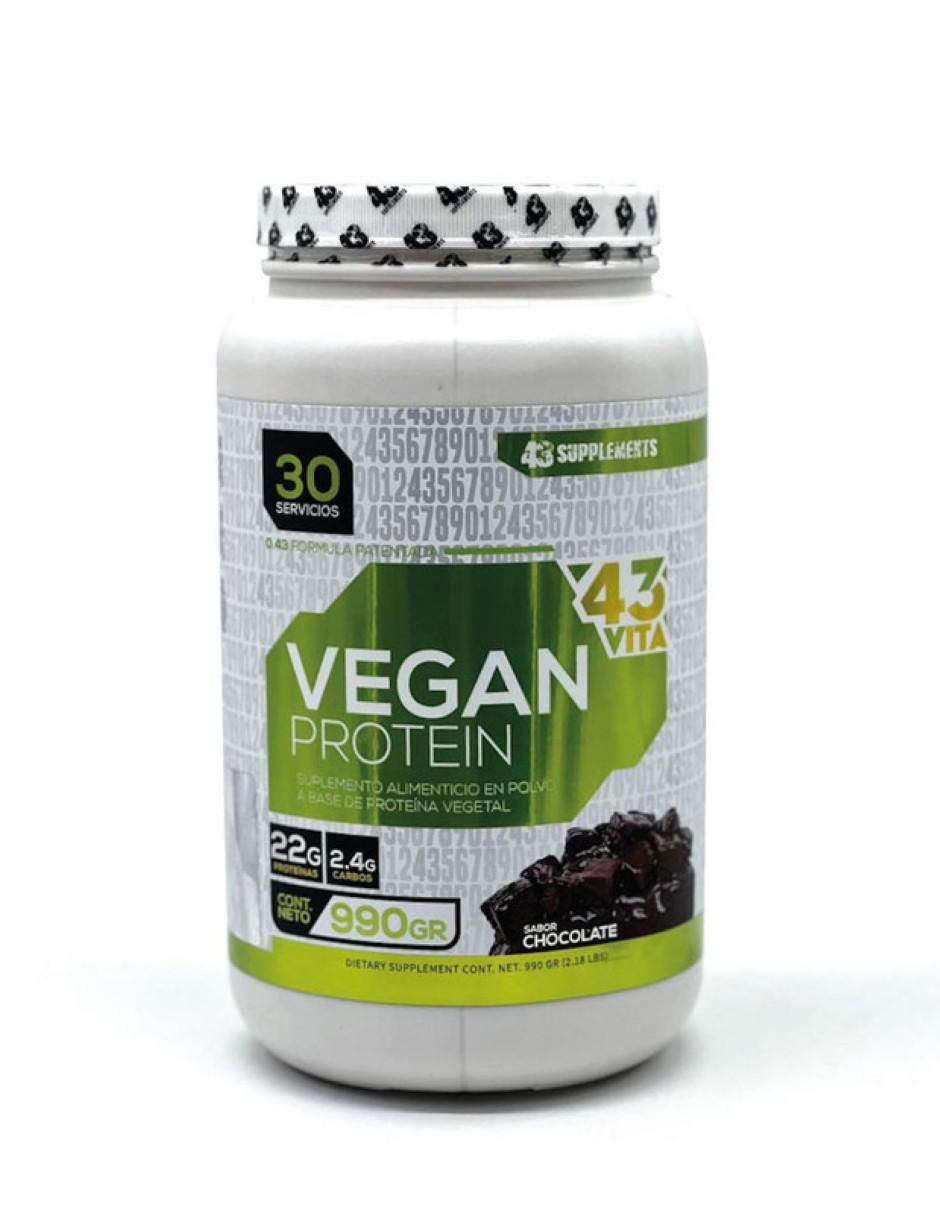 Proteína vegana sabor chocolate de 1 kg Proteína vegana sabor chocolate de 1 kg