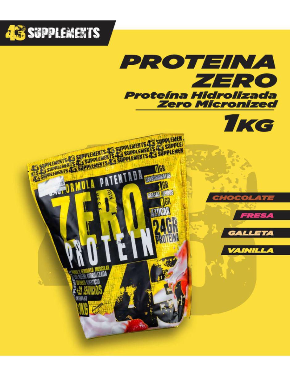 Proteína hidrolizada zero sabor chocolate de 1 kg 2