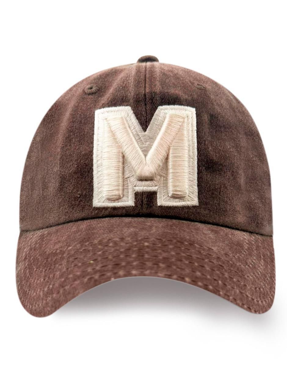 Gorra visera curva correa ajustable para béisbol unisex