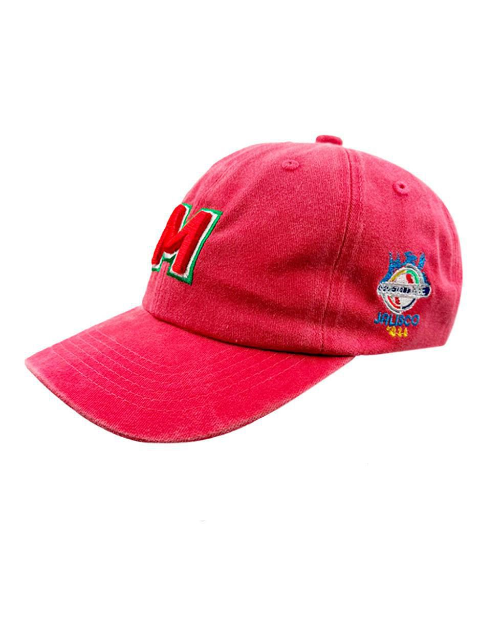 Gorra visera curva correa ajustable para béisbol Charros de Jalisco México unisex