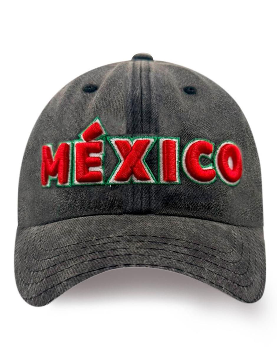 Gorra visera curva correa ajustable para béisbol Charros de Jalisco México unisex