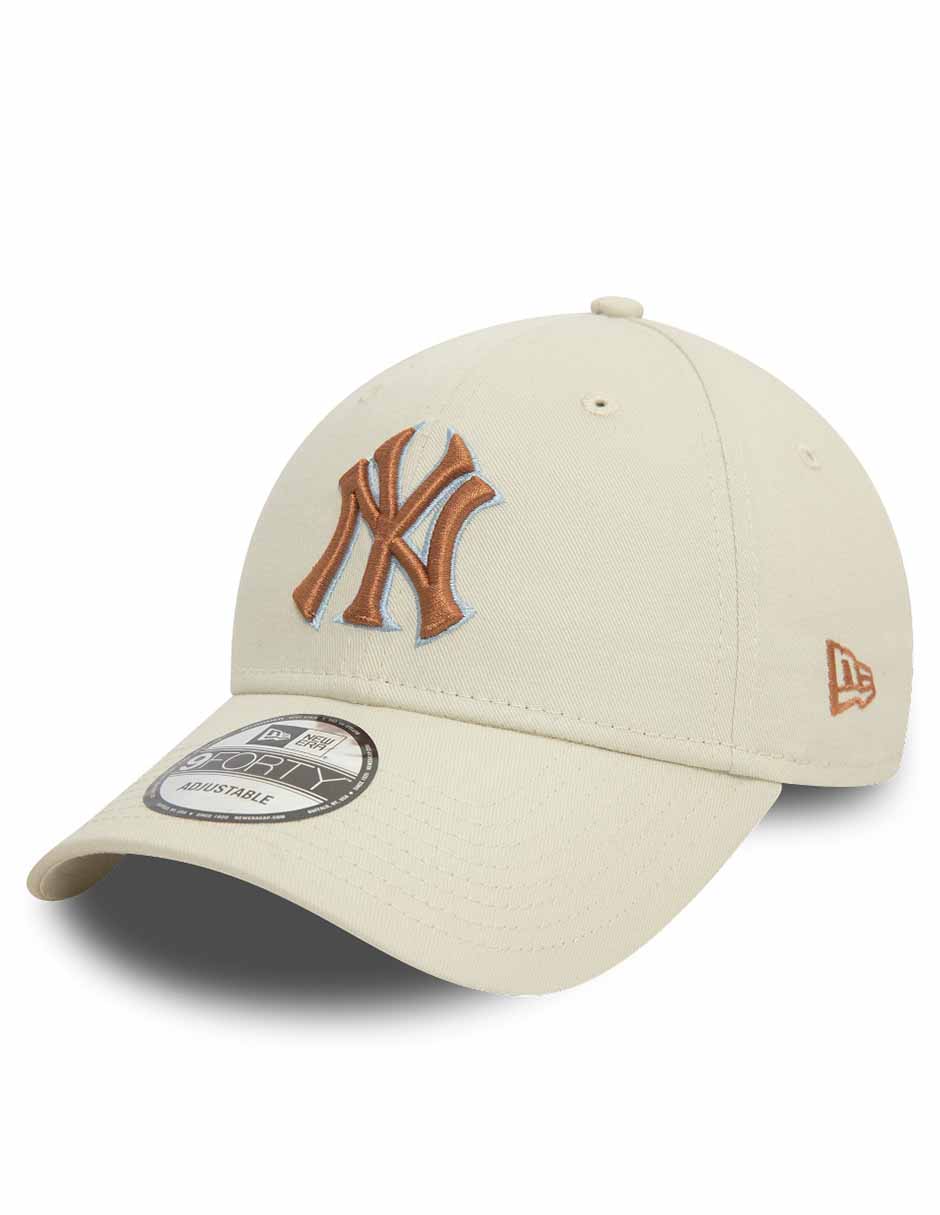 Gorra visera curva correa ajustable para béisbol Mlb New York Yankees unisex