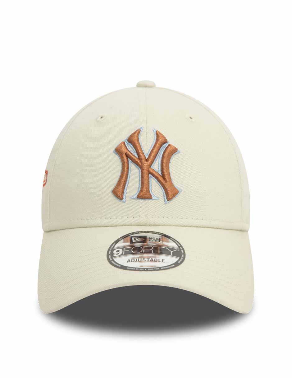 Gorra visera curva correa ajustable para béisbol Mlb New York Yankees unisex 4