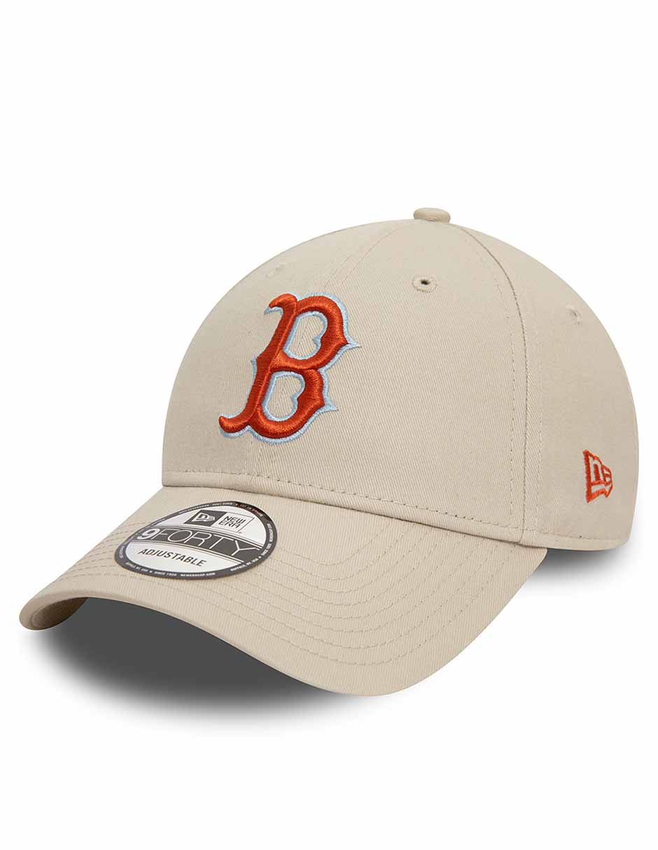 Gorra visera curva correa ajustable para béisbol Mlb Boston Red Sox unisex